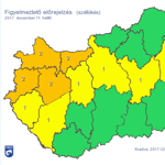 A fél országot elfújja a szél: 70-90 kilométer/órás széllökések jönnek