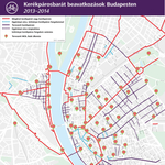 Új parkolás jön, biciklisáv lesz két újabb hídon – térkép