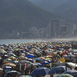 Milyen járvány? Tele volt a Copacabana a hétvégén