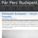 Amikor piros hó esett Budapesten