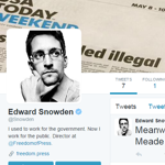 Snowden szupersztár lett a Twitteren