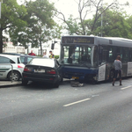 Karambolozott a 86-os busz