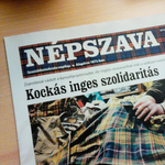 Kockás lett a Népszava