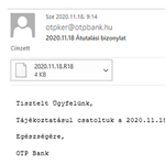 Csalókra figyelmeztet az OTP: vírusos üzeneteket küldenek a nevében