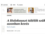 Magyar nyelvű cikket közölt a New York Times