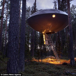 Ilyen egy igazi svéd UFO-hotel