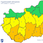 Brutális esőzés, havazás várható a következő napokban. Nézze meg, kell -e bárkát építenie -térkép 