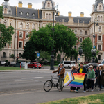 Biztosította a rendőrség az Andrássy úti mini-Pride-ot