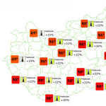 Hány ember halhat meg a kánikulában? – térkép