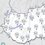 Hóval és erős széllel érkezik a hidegfront