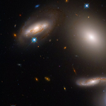 Galaxisok még évmilliárdokig tartó „táncáról” készített csodás felvételt a Hubble