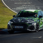 Őrült gyors rekordkört futott az új Audi RS3 – videó