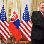 Sem a civilek, sem a Huawei nem került elő Pompeo pozsonyi látogatásán