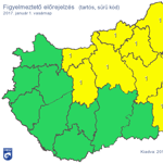 Figyelmeztetés: sűrű köddel indul 2017 – térkép