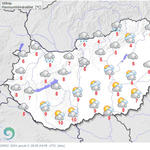 Egy kicsit kisüt majd a nap, de estére már eső is jöhet