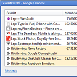Leplezze le a Chrome memóriafalóit!