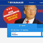 A Ryanair azonnal kifigurázta Trumpot