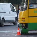 Busszal ütközött egy kisbusz Nyíregyházán - fotó