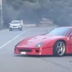 Összetörte egy szerelő Lando Norris Ferrari F40-esét