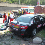 Balesetben meghalt egy taxis a Népligetnél