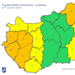 Extrém hideg, hófúvás, széllökés - hol, milyen szélsőségre készüljünk? (Riasztási térképek)