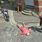 Gyilkossággal viccelődtek a Google Street View-n