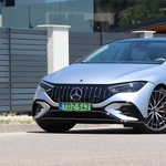 476 elektromos lóerő az AMG-től: teszten a Mercedes EQE 43