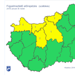 Viharos szél kíséri a tavaszias meleget