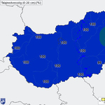 Átázott az ország - térkép