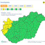 Vihar és jégeső is jöhet – elsőfokú figyelmeztetést adtak ki Nyugat-Magyarországra