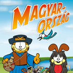 Magyar betyárt csináltak Garfieldből - fotó