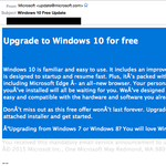 Vigyázzon: átverhetik, ha e-mailt kap a Windows 10-re frissítésről