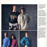 Ami még Steve Jobs garbójánál is rosszabb: íme az Apple 1986-os ruhakollekciója