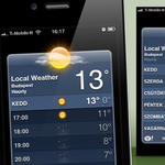 iOS 5 tipp: óránkénti időjárás-előrejelzés