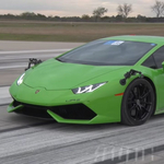 Egy szempillantás alatt döntött rekordot a durván felturbózott Lamborghini Huracan - videó