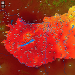 Máris vörös a térkép, pedig holnap még durvább lesz a hőség