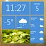 Látványos, WP7 stílusú időjárás-widget a Windowsra