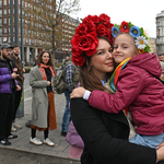 „Ruszkik haza” transzparenssel vonultak ma Budapesten 