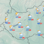 Időjárás: Borongósan indul a hét