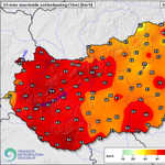 Megdőlt szombaton a budapesti szélrekord