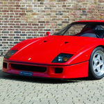 A szokásosnál is ritkább Ferrari F40 várja új gazdáját