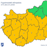 Színtiszta hőség: már nincs figyelmeztetés zivatar miatt