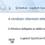 Ha eddig nem ment: Logitech webkamerák beüzemelése Vista alatt