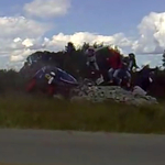 Citroen raliautó csapódott a nézők közé – videó