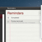 OS X 10.8: jönnek az iOS-szerű, helyfüggő emlékeztetők!