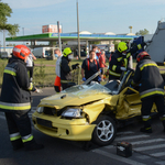 A tűzoltók szabadították ki a beszorult sofőrt a XVIII. kerületben