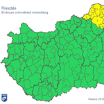 Figyelmeztetés: újabb településeken csaphat le a vihar