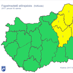 Időjárás: kettészakad szerdán az ország (térképes figyelmeztetés)