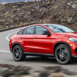 Itt a Mercedes válasza a BMW X6-osra – képek