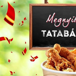 Áll a bál a tatabányai KFC megnyitása után